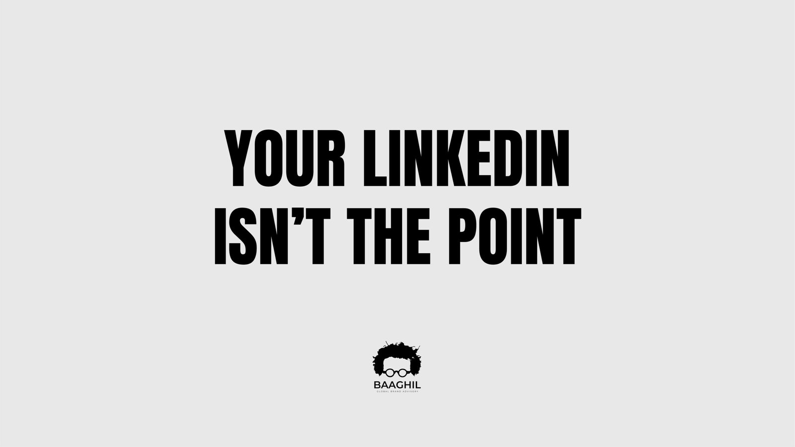 Stop Asking About Your LinkedIn Photo